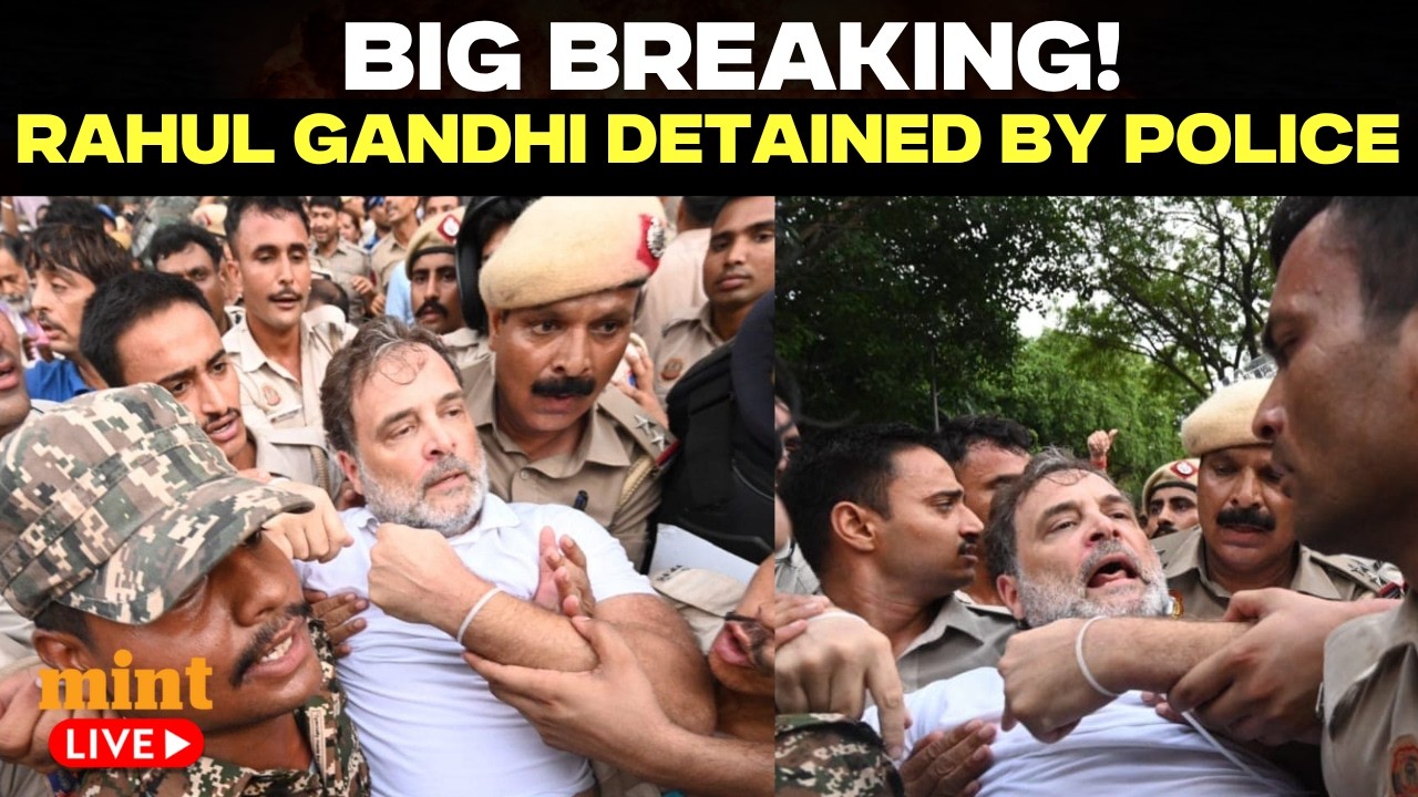 Breaking News Live: Rahul Gandhi, Priyanka And Other Congress Leaders Detained By Police | CJP