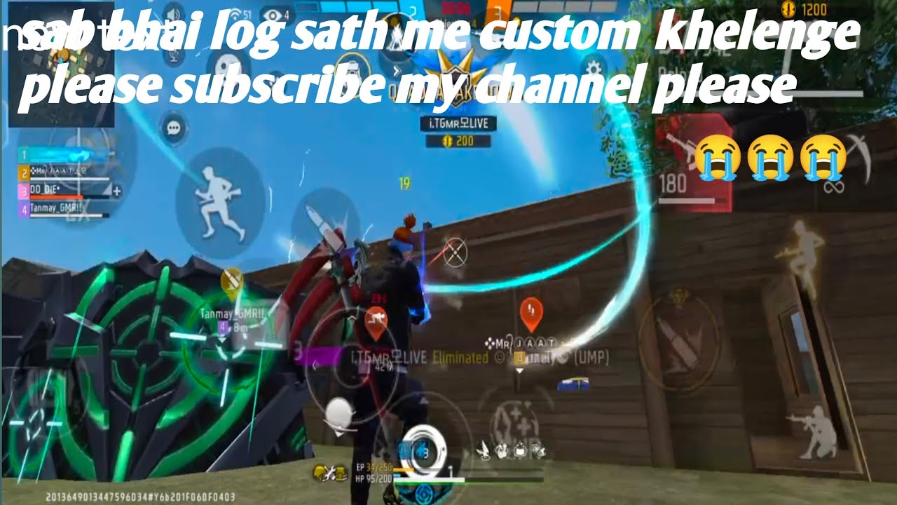 jis bhi bhai ko mere sath custom khelna hai use jitne pe 500diamond milega channel ko subscribe kro