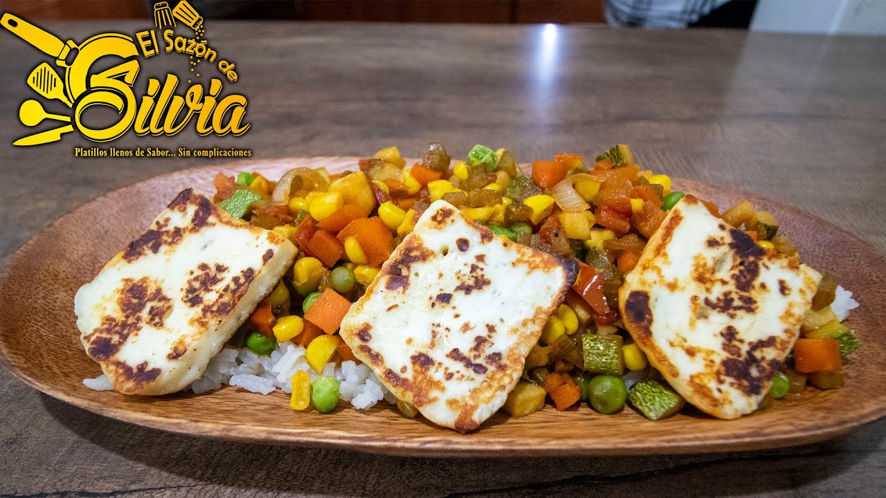 GUARNICIÓN de VEGETALES y PANELITA 🥕🥔🍅