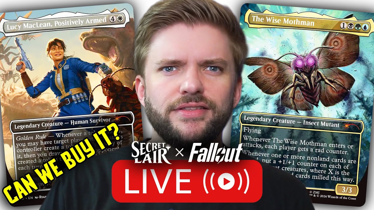🔴LIVE Secret Lair RAD Fallout Waiting Room - Magic: The Gathering