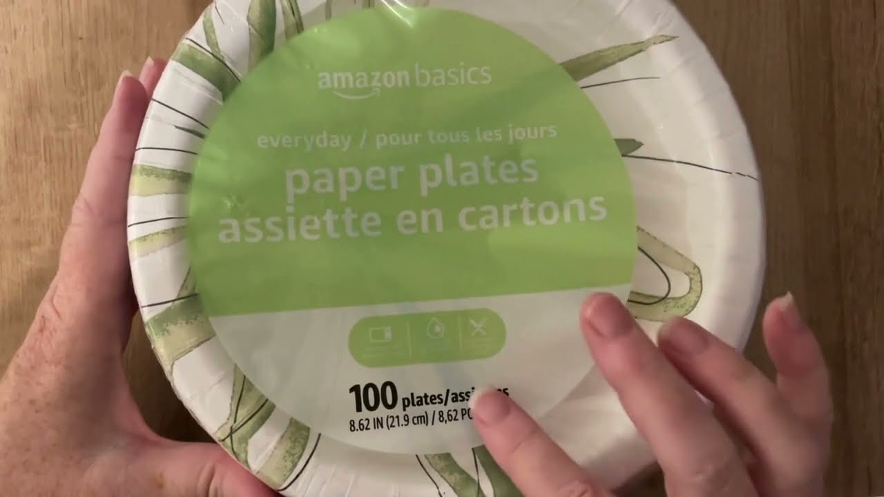 Amazon Basics Paper Plates Review | Do They Hold Up?