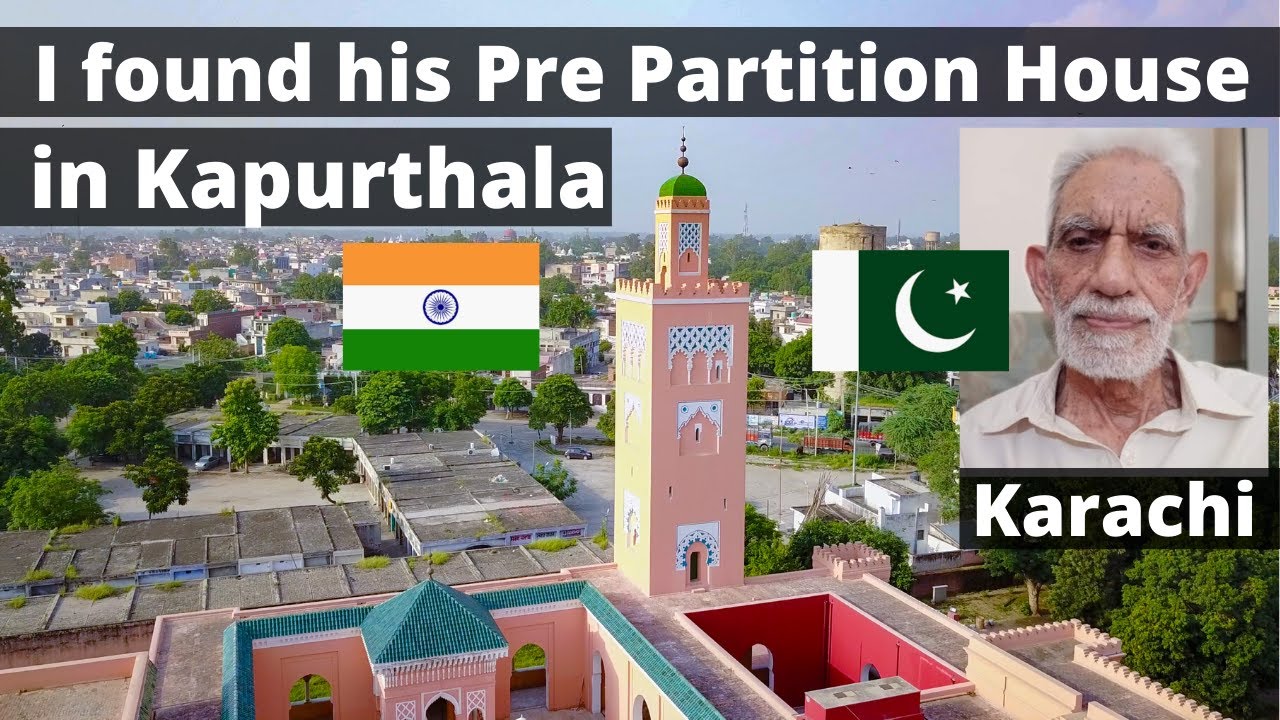 Finding a Pakistani's pre partition home in Kapurthala Indian Punjab - Kapurthala City Tour Motovlog