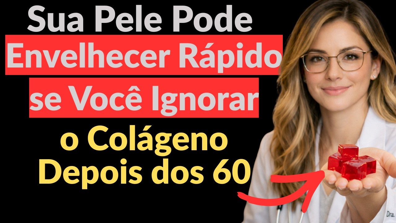 Depois dos 60, Falta de Colágeno Pode Deixar Sua Pele Mais Fina e Marcada