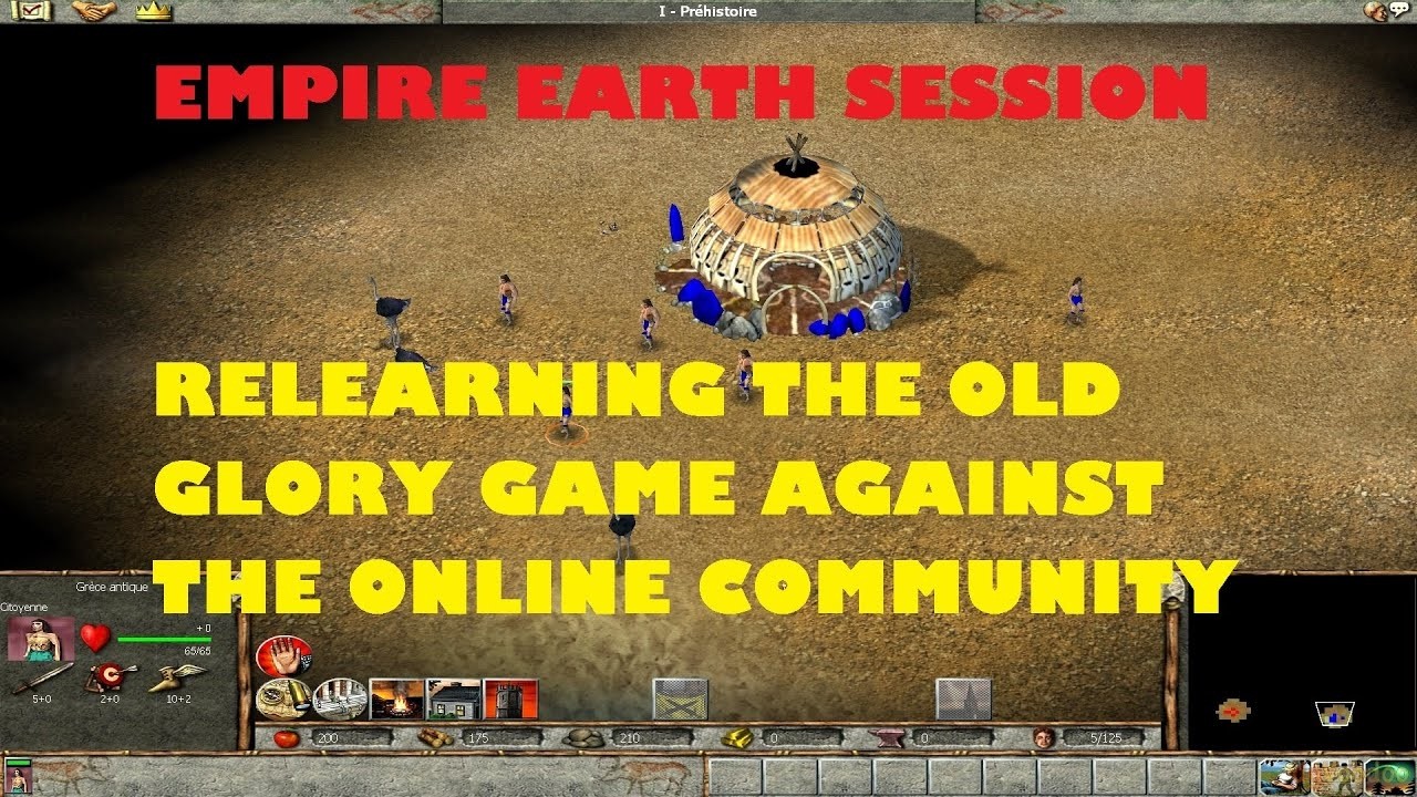 EMPIRE EARTH - RTS Live Gameplay PLS HELP THE NOOB! xD