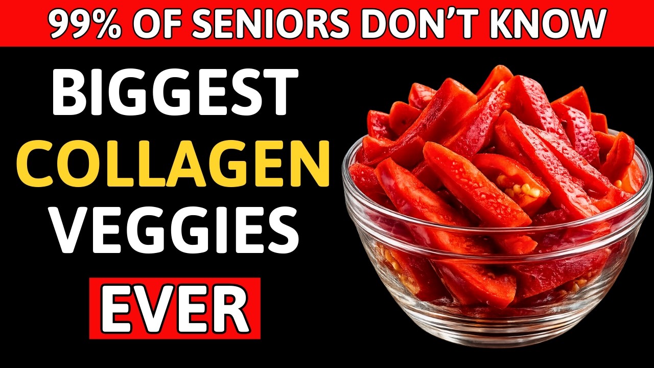 Вам больше 60? Употребляйте в пищу эти 8 овощей для поддержания коллагена, подвижности и здоровья...