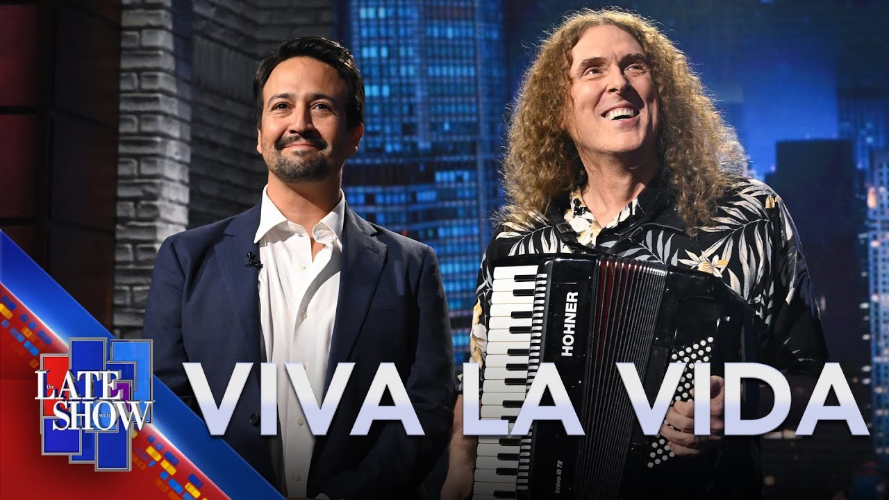 A Coldplay Song Might Cheer Up Stephen's Audience (feat. Weird Al Yankovic And Lin-Manuel Miranda)