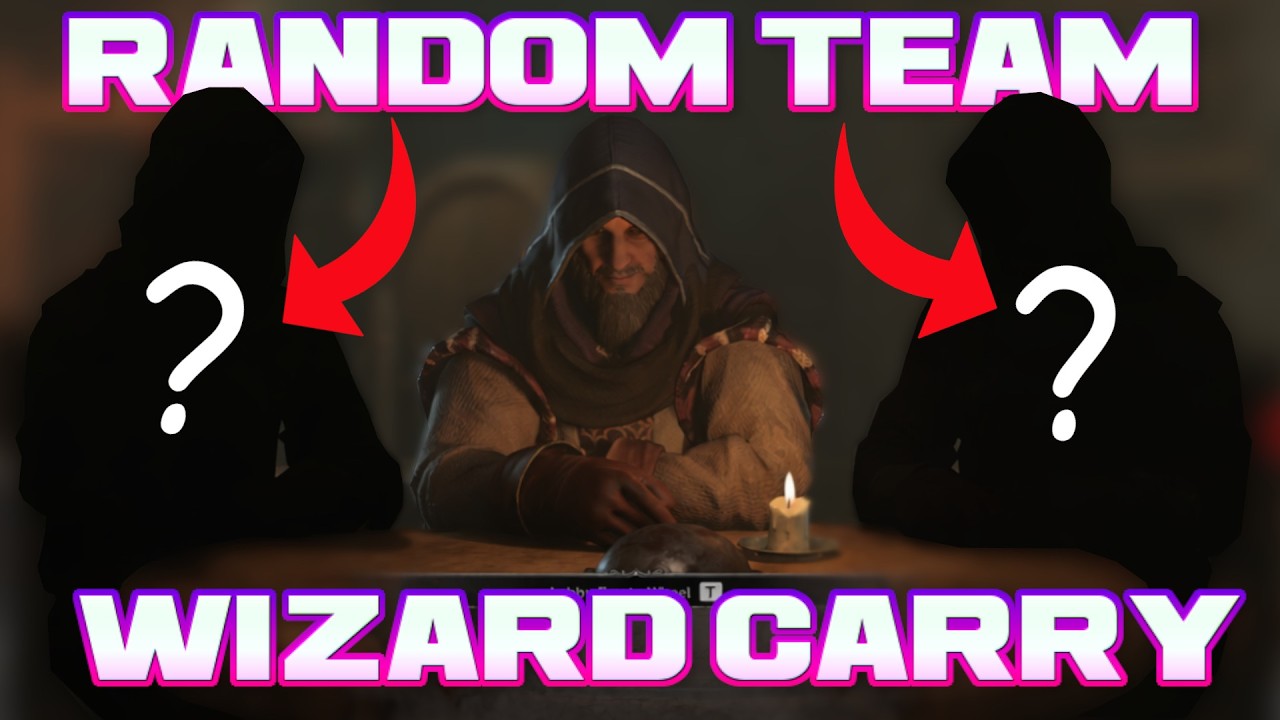 CAN WIZARD CARRY WITH RANDOM TEAM? - Dark and Darker Gameplay