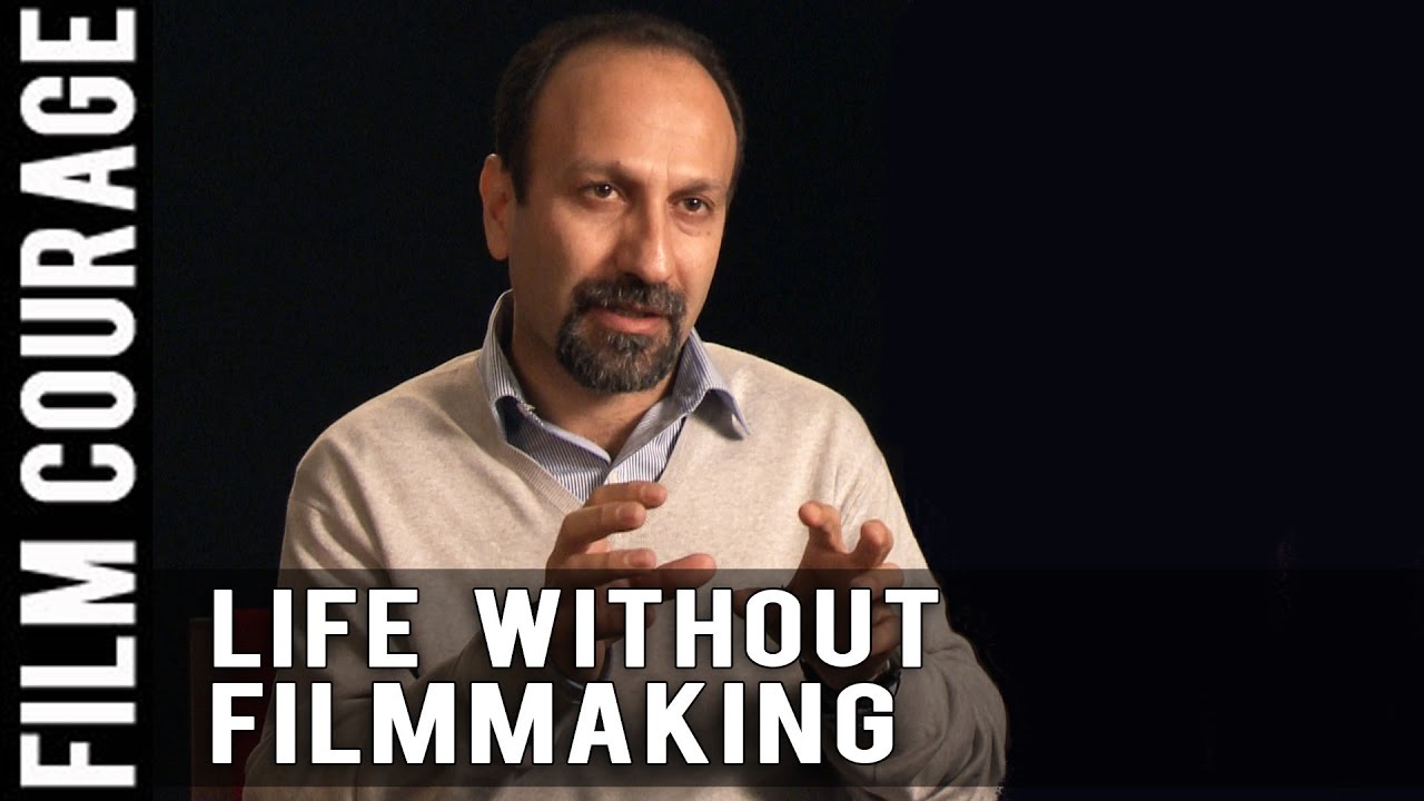 Without Filmmaking, Life Would Be Difficult For Me by Asghar Farhadi of THE SALESMAN