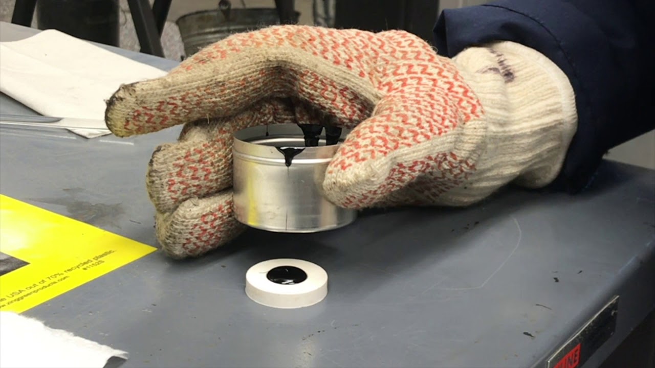 Dynamic Shear Rheometer Sample and Test
