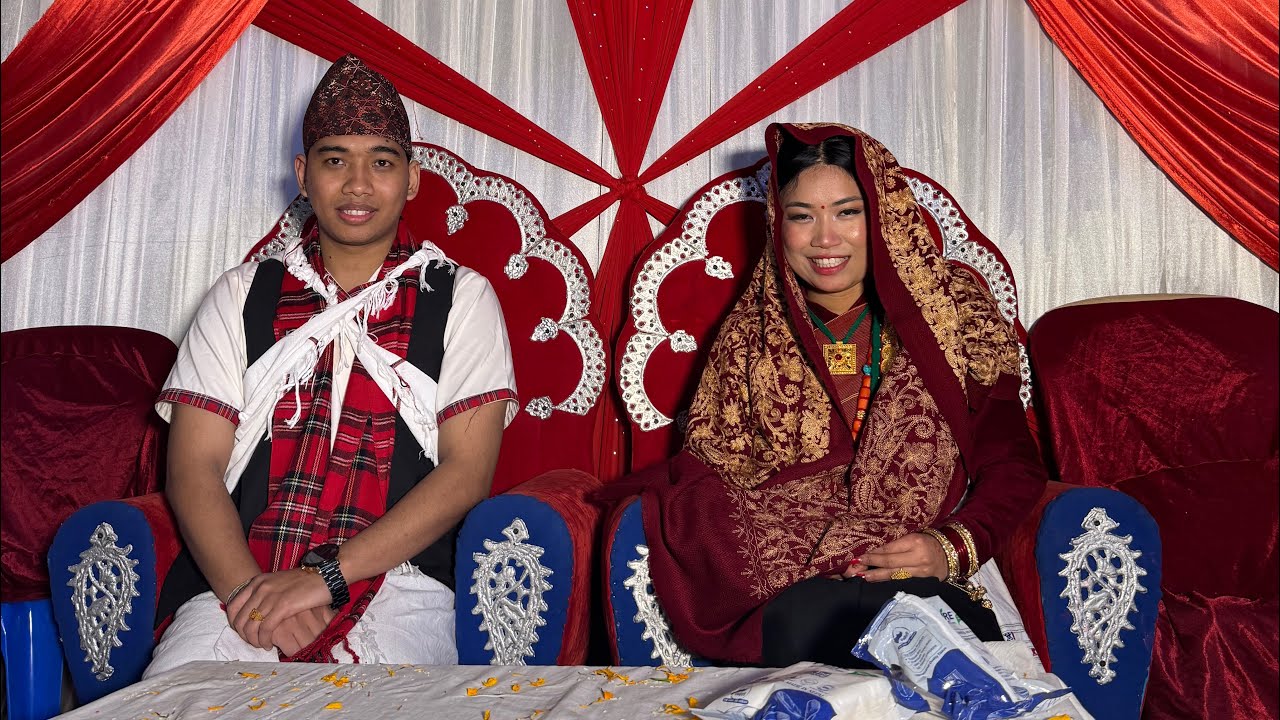 Furba Gurung Weds Gina Rai❤️ #intercastelovemarriage🤗(Kathmandu To Hilihang-1Pachthar 2082/10/21)