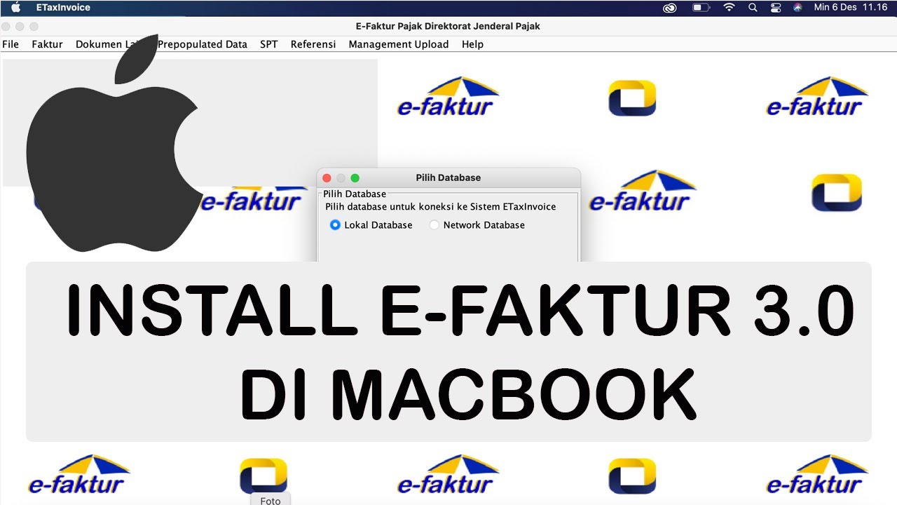 Install efaktur 3.0 di macbook #efaktur30 #efakturmacbook #efaktur30Macbook