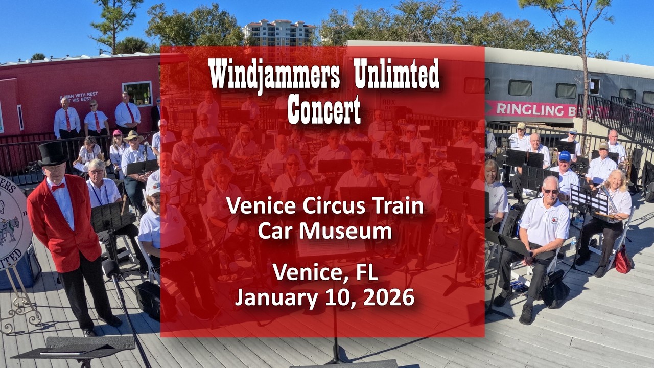 Audio Recording, Venice Circus Train Car Museum Concert 2026