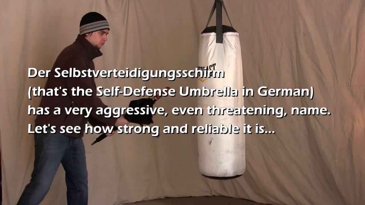 Indestructible Security Umbrella a.k.a. Self-Defense Umbrella versus The Unbreakable® Umbrella