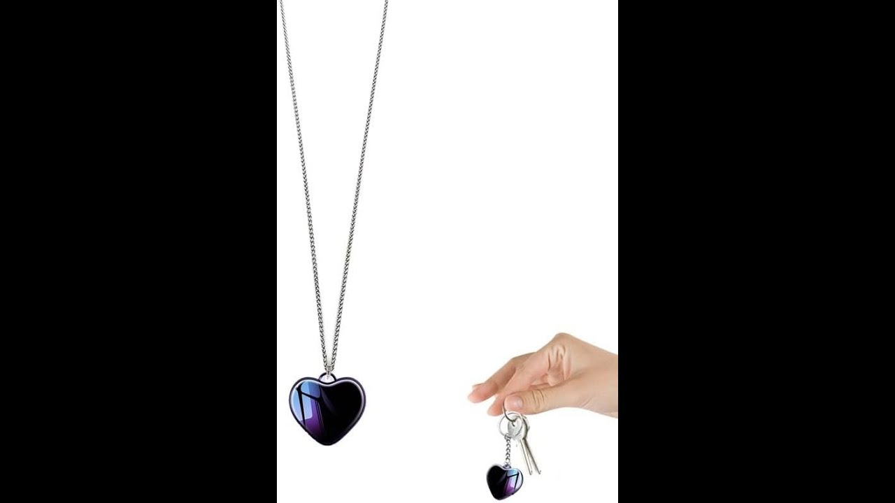 STTWUNAKE collana portachiavi mini registratore vocale digitale indossabile usb