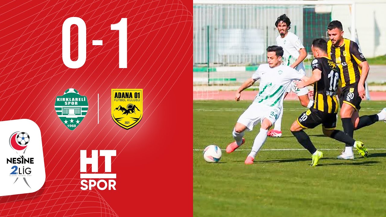 Kırklarelispor 0 - 1 Bulut Yeşil İnşaat Adana 01 Futbol Kulübü (20. Hafta)