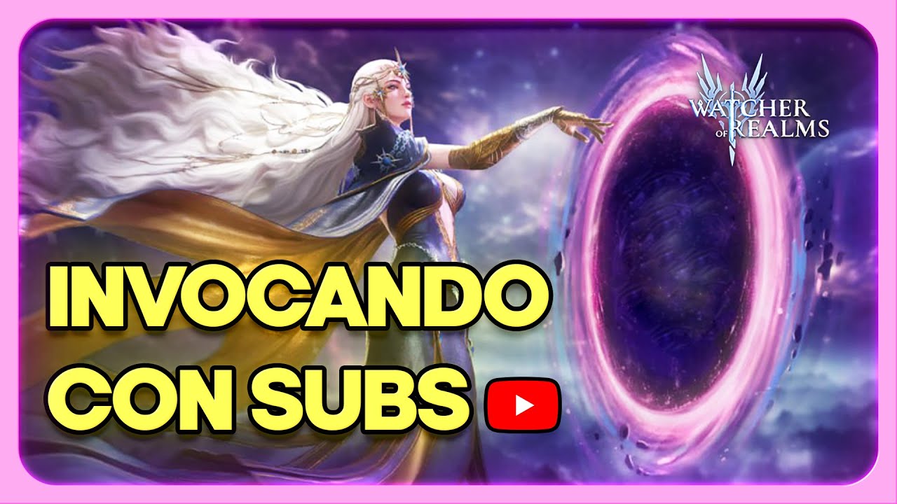 LYRA CON SUBS + 2X1 INVOCACIONES WATCHER OF REALMS