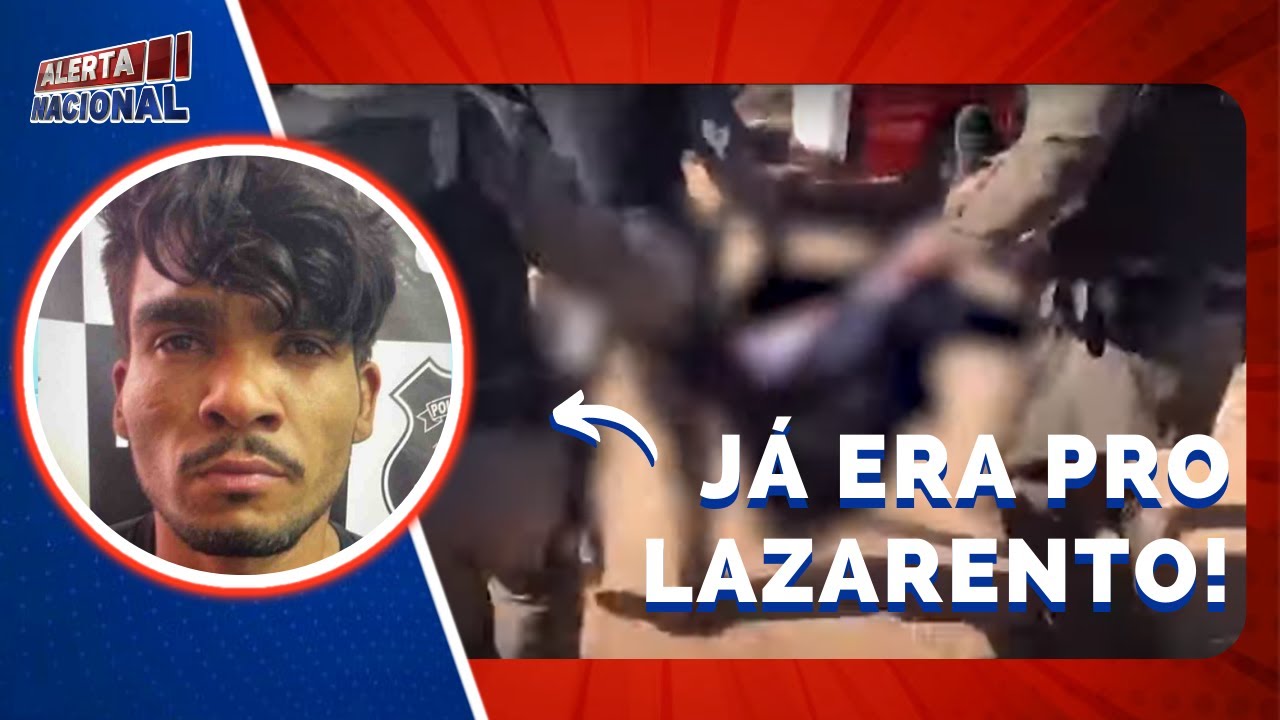 CPF CANCELADO: LÁZARO BARBOSA É BALEADO APÓS 20 DIAS DE FUGA