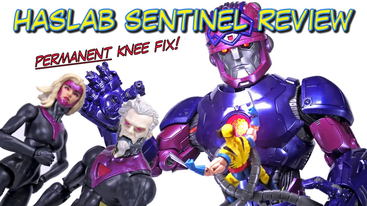 Sentinel Unboxing Review Knee Fix Hasbro Haslab Marvel Legends Bastion Master Mold Comparison
