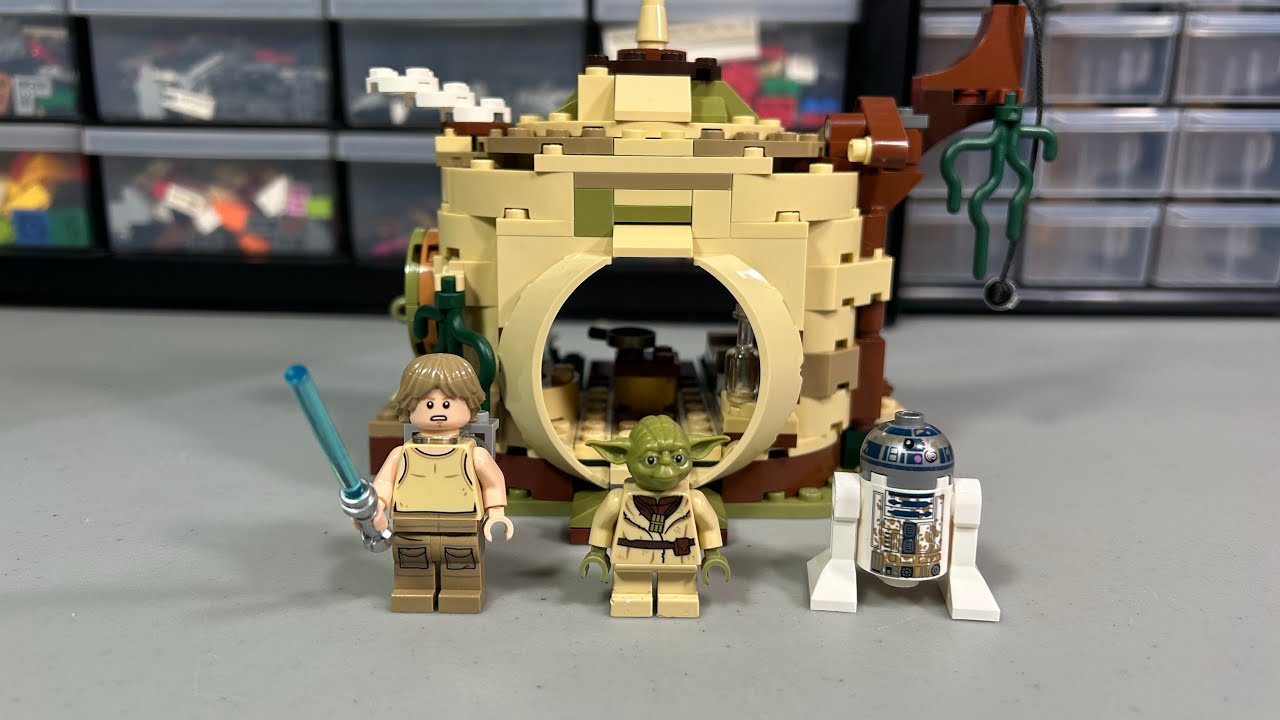 Lego Star Wars 75280 Yoda’s Hut (2018) Set Review 