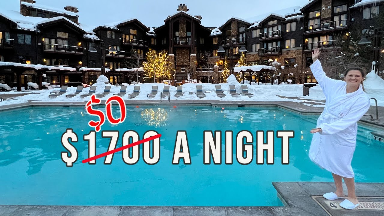 Our FREE Stay at the Waldorf Astoria Park City