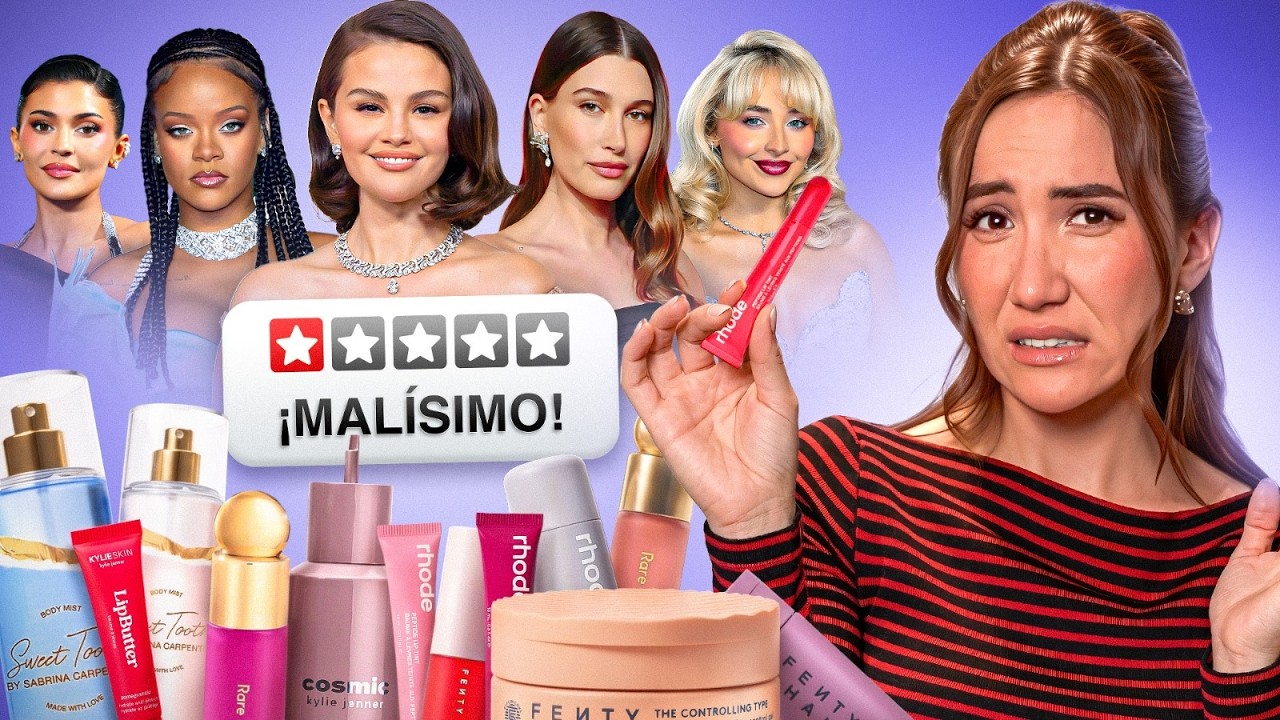 Probé productos de famosas con 1 estrella