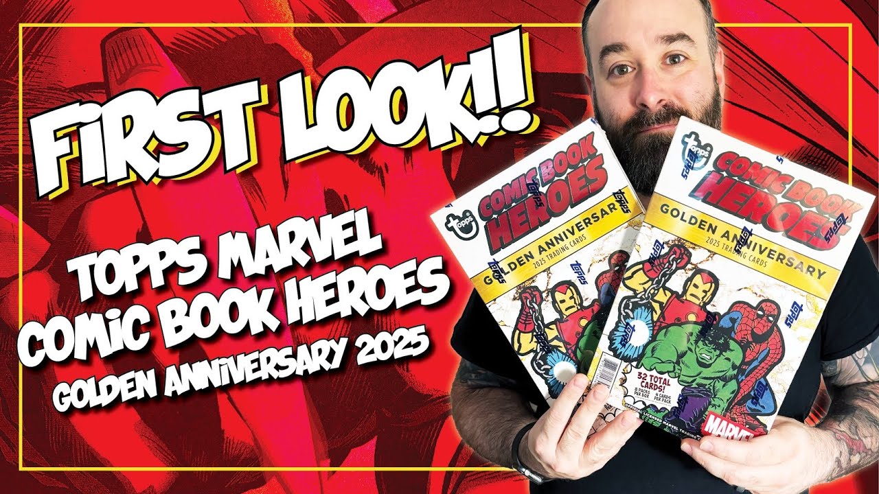 Это просто невозможно оторваться — Золотой юбилей комиксов Marvel от Topps 2025