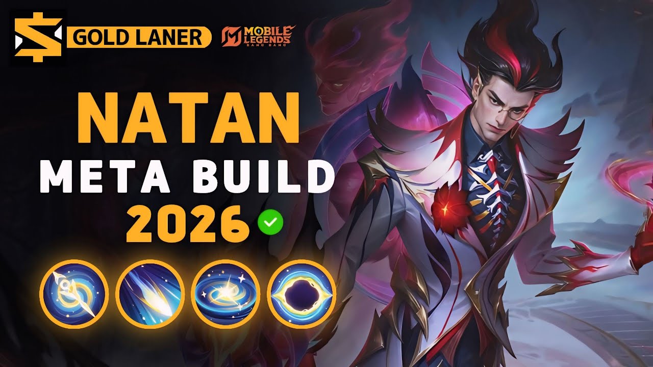 Natan NEW META Build 2026, Emblem, and Best Hero Counters | Mobile Legends