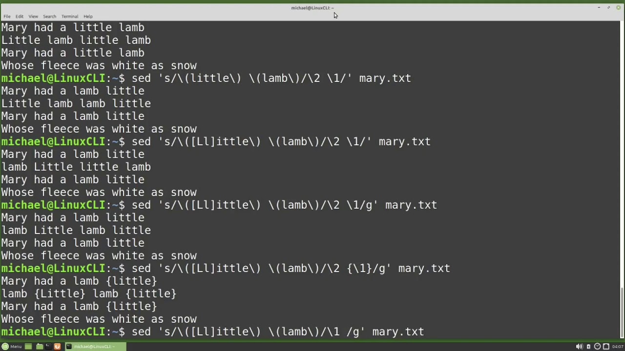 Командная строка Linux (41) sed pt2