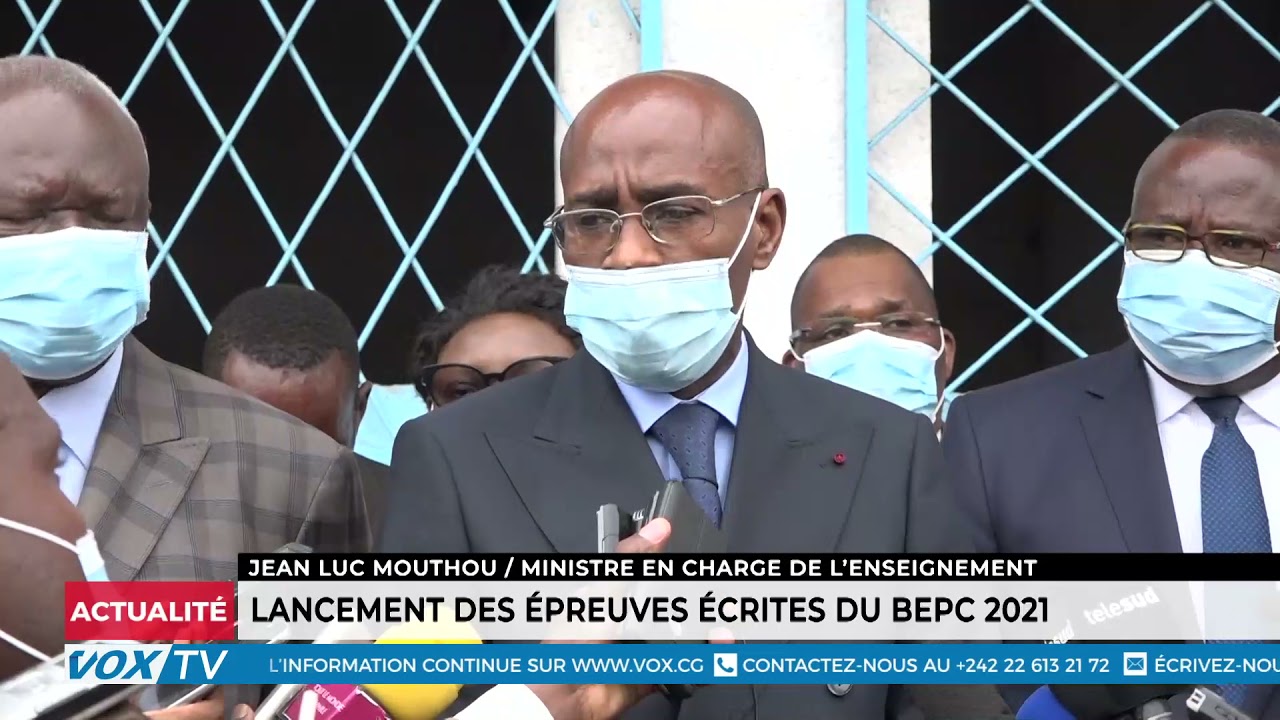 Lancement des &eacute;preuves &eacute;crites du BEPC 2021