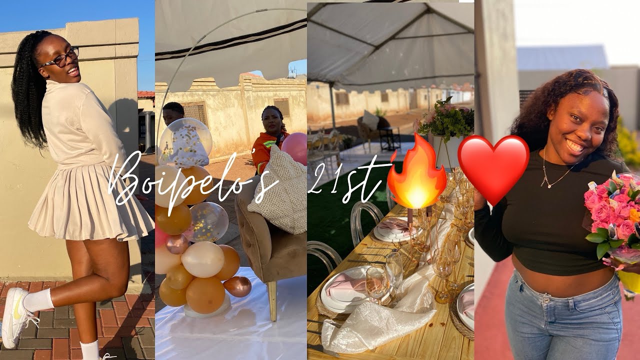 Friend’s 21st Birthday Party Vlog||SOUTH AFRICAN YOUTUBER||