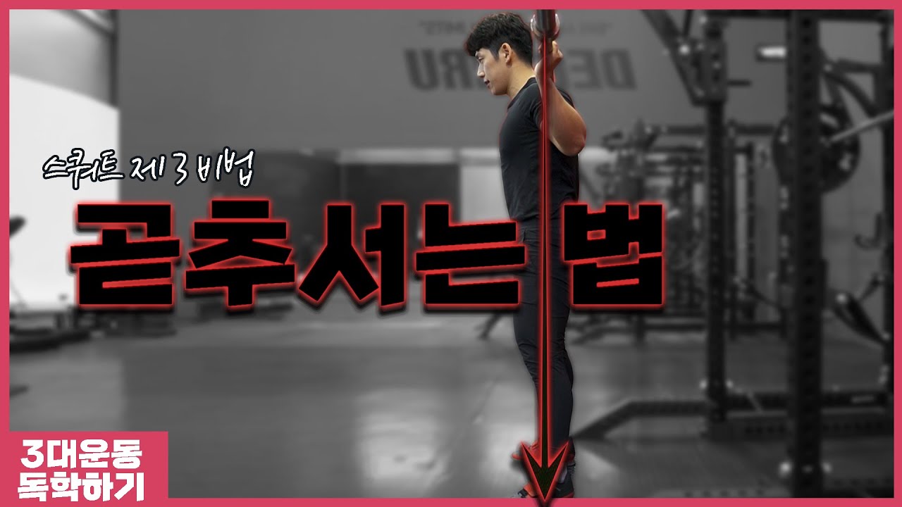 완벽한 스쿼트 자세를 위한 4가지 비법