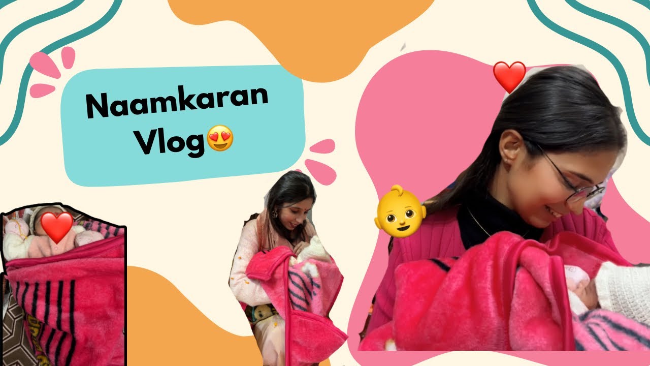 Naamkaran Ceremony 😍😍❤️| Name reveal in the end 👉🏻👈🏻