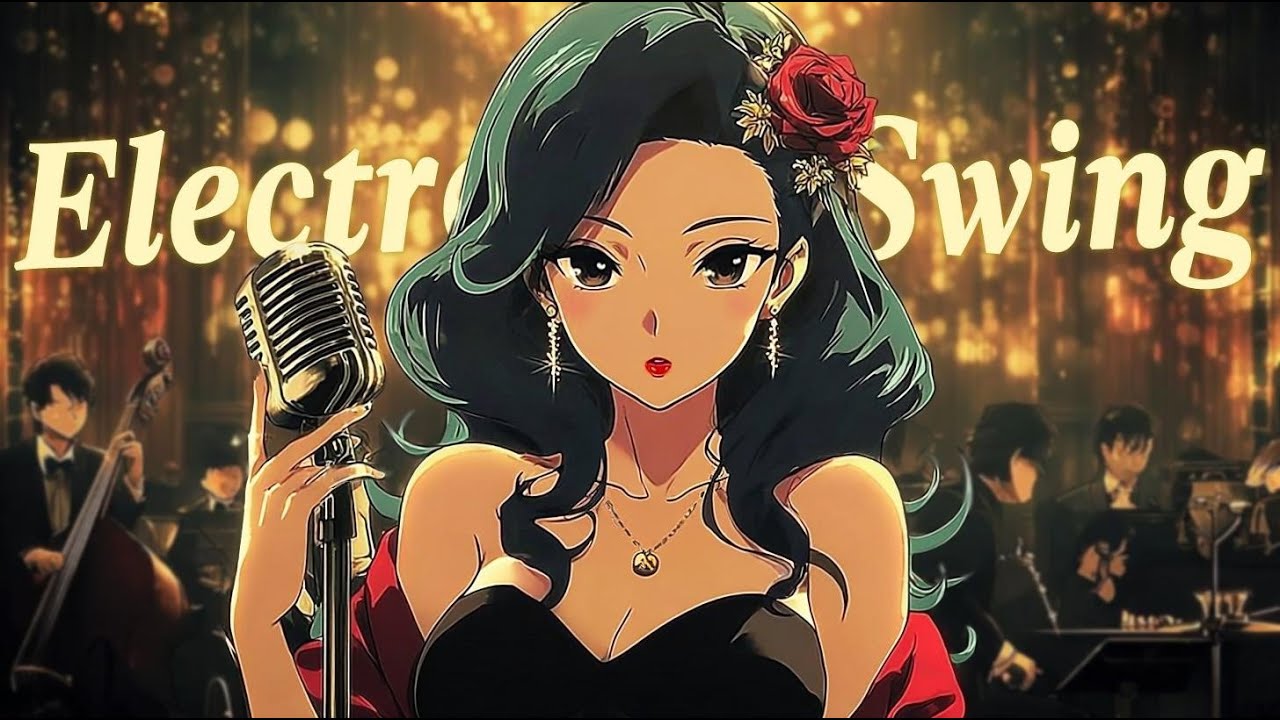 1-Hour Electro Swing Vocal Mix「Moonlit Masquerade」| Workout＆Dance Background Music Upbeat