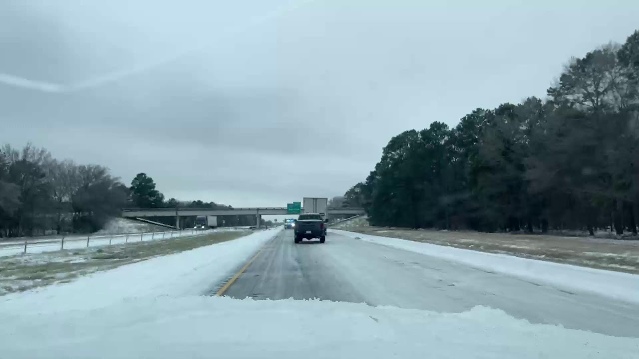 LIVE - Ice Storm Day 2 - Louisiana & Texas