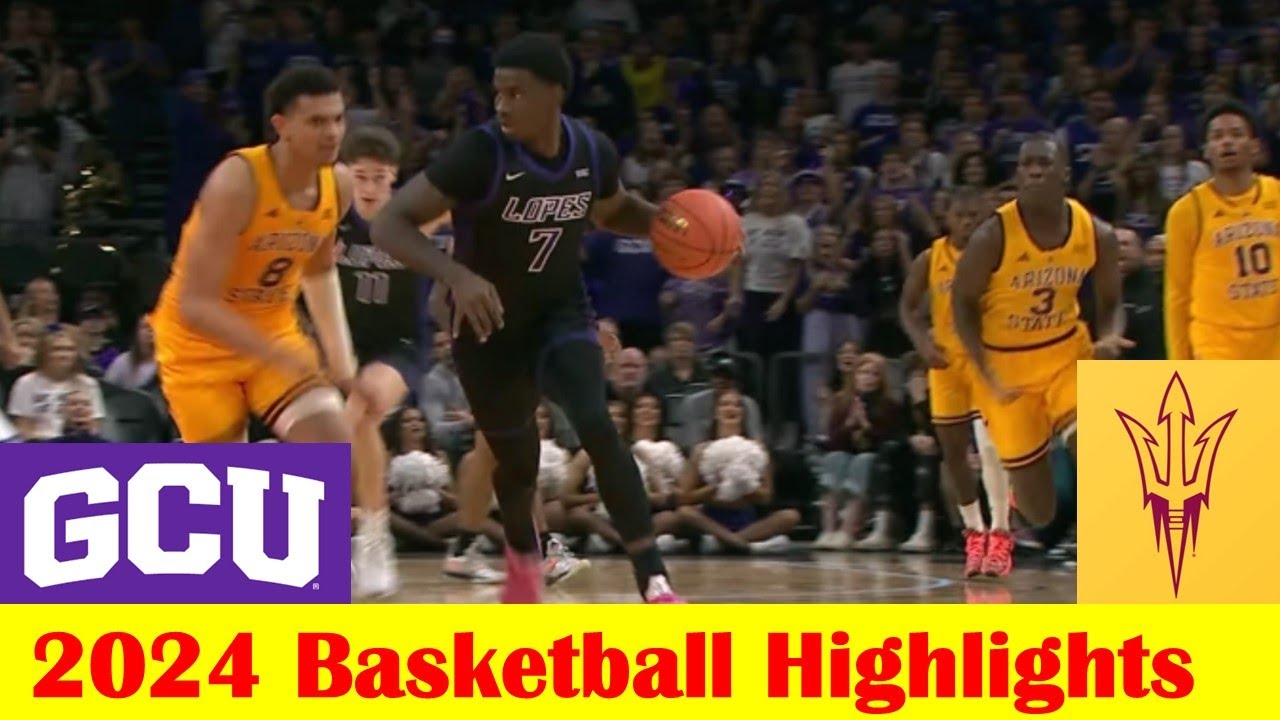 Grand Canyon vs Arizona State Basketball Game Highlights 11 14 2024