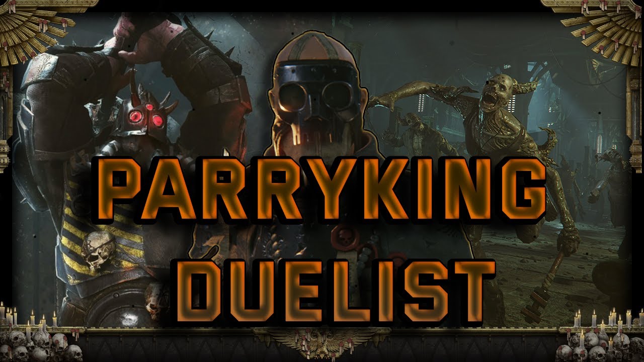 //4 min // Zealot Parryking Duelist: Parry every blow // High Crit & Cooldown // Damnation //