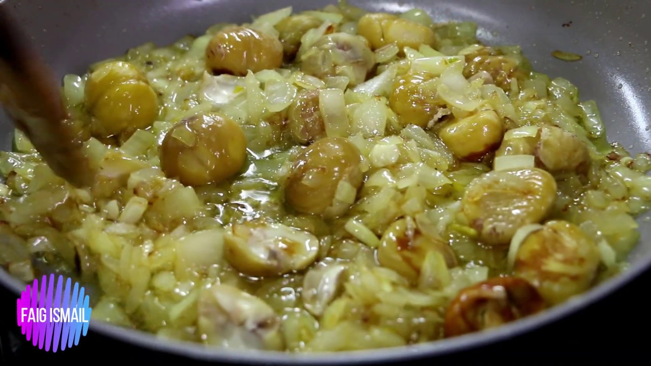 Ковурма  говурма Курица с каштанами Азербайджанская кухня