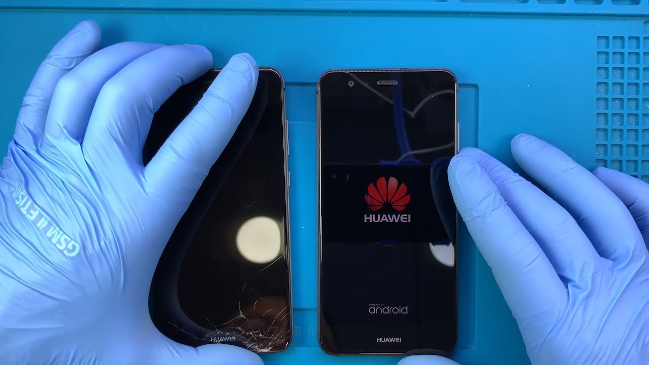 Замена экрана Huawei P10 Lite #huaweip10lite