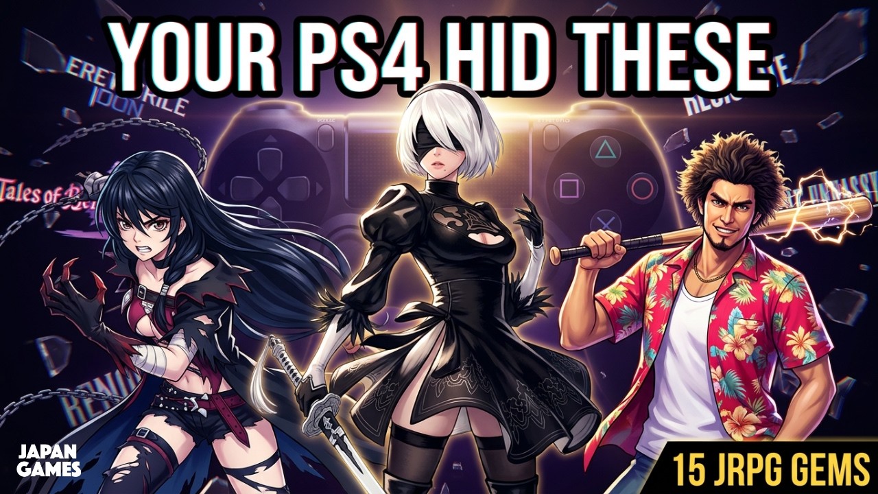 Top 15 Best JRPG Games for PS4 You Absolutely Missed