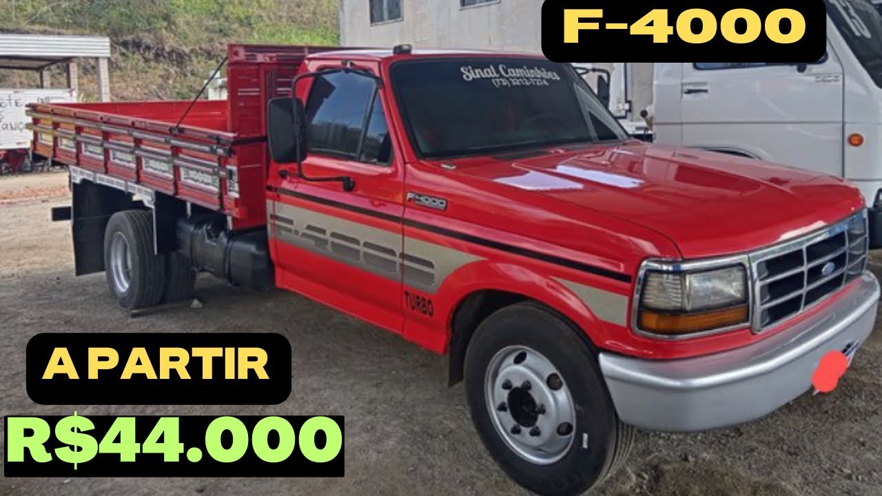 F4000 À VENDA A PARTIR DE R$44.000