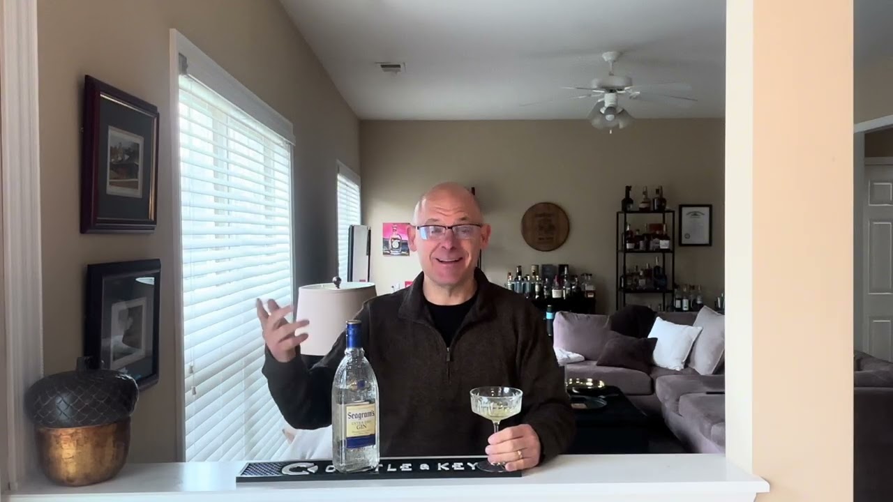 Martini time with Seagrams