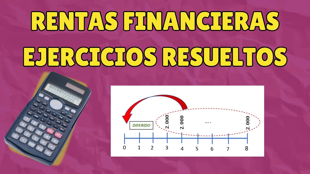 Aprende a calcular rentas financieras paso a paso