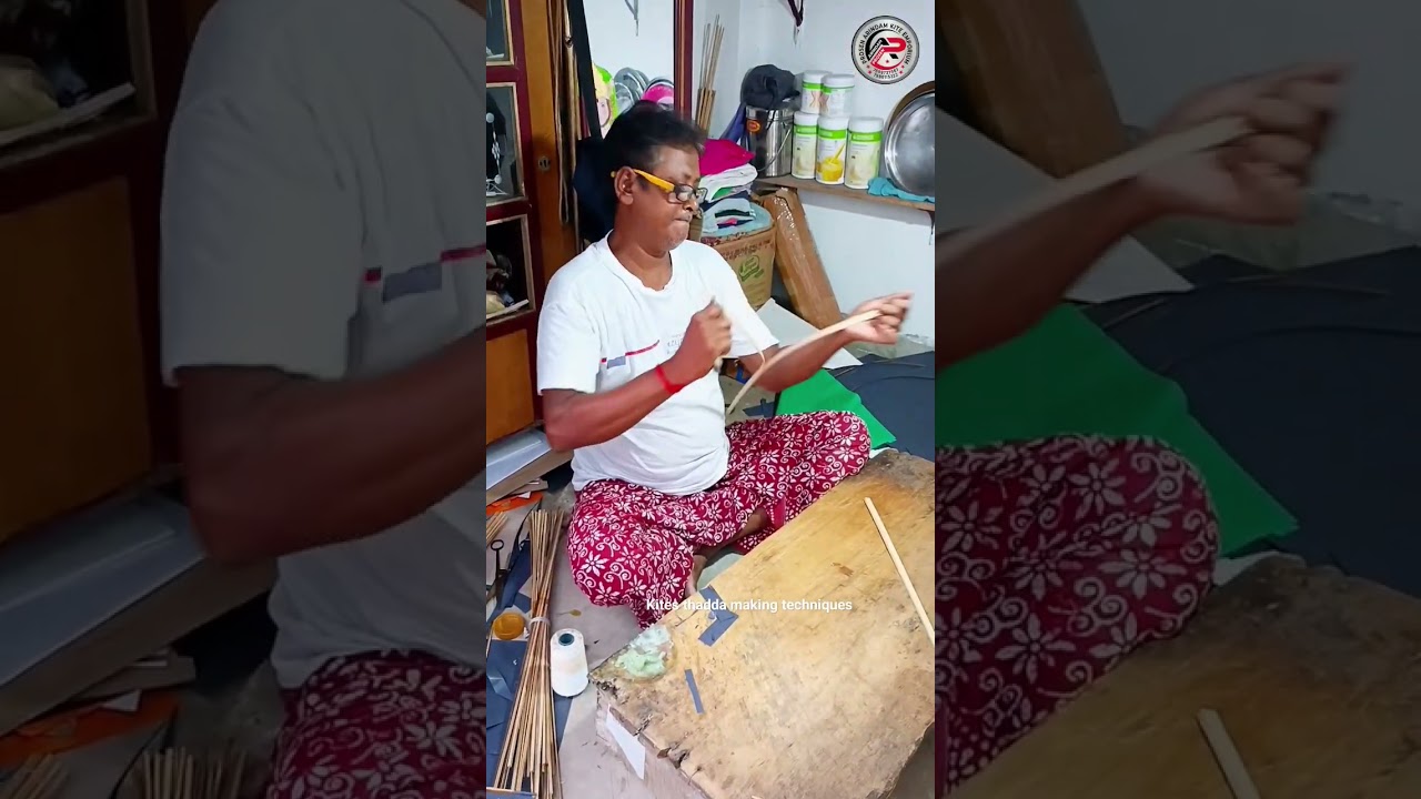 Kites thadda making techniques #shorts #ytshorts #kitelover #kites