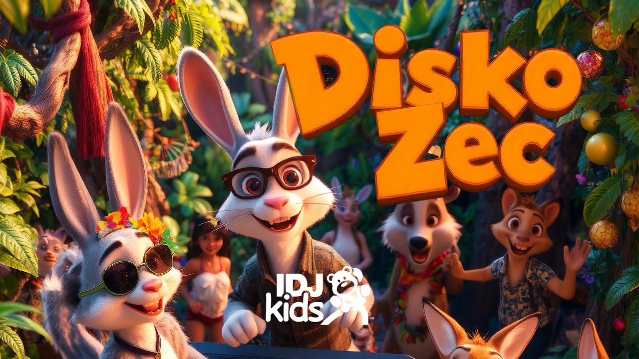 DISCO ZEC // NAJLEPSE DECIJE PESME // PAPI KIDS & @IDJKids