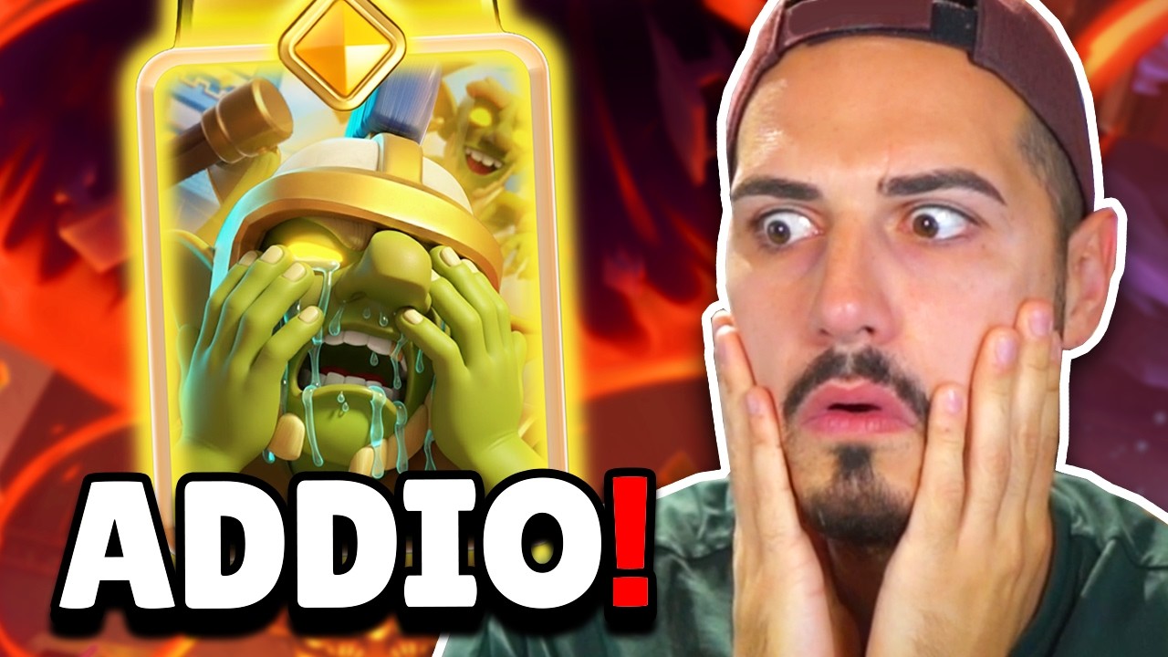 *PIANGO*... ADDIO GOBLIN HERO su CLASH ROYALE!