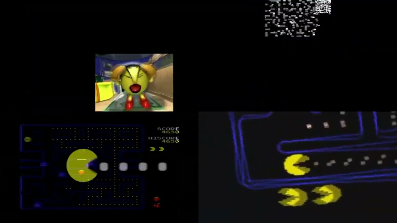 Pac Man Sparta Remix Quadparison