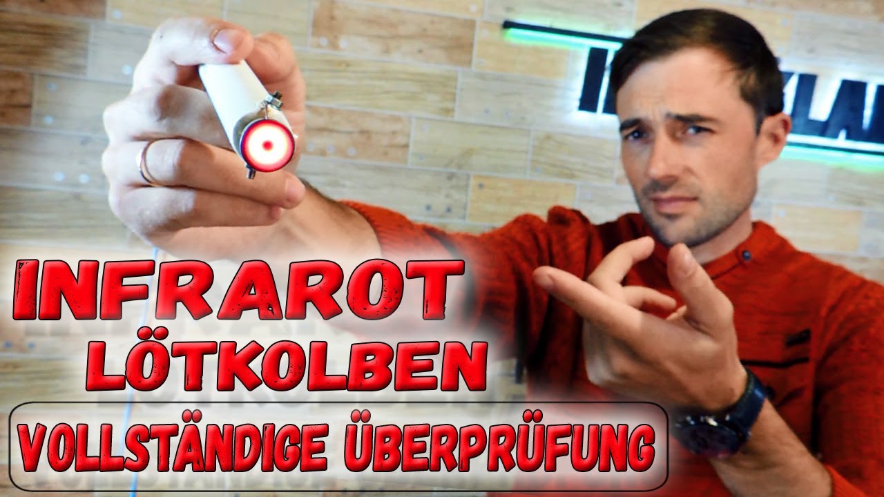 ✅ Hausgemachte IR Lötkolben! Das ist wirklich eine coole Sache! Lötet wie verrückt... ✅
