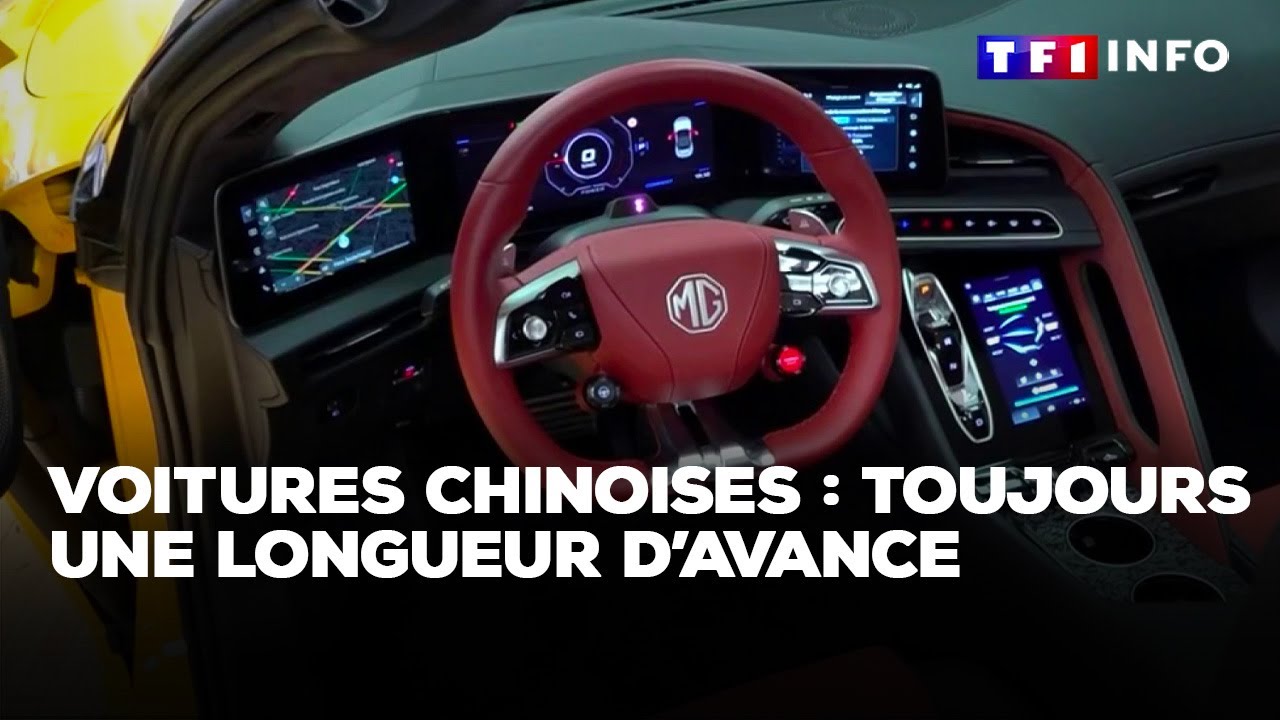 Voitures chinoises : toujours une longueur d'avance｜TF1 INFO