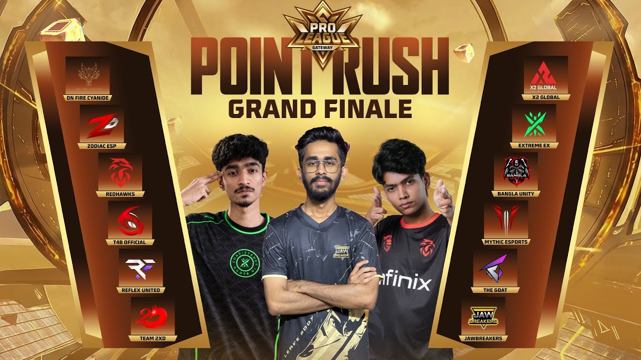 [🔴LIVE] PRO LEAGUE GATEWAY | GRAND FINALE | FREE FIRE @RedHawksOfficials @JB.FREAK22 @Flickerz7 