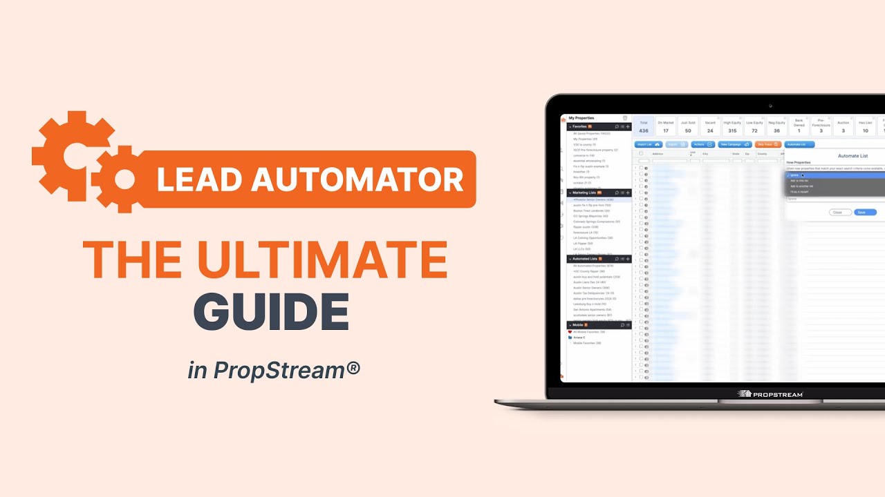 The Ultimate Guide To Lead Automator in PropStream
